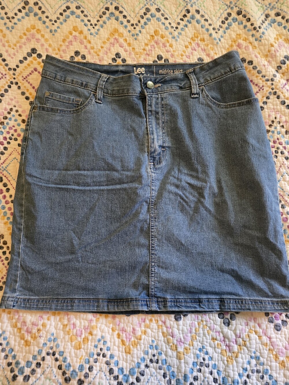 Lee Riders Midrise Builted In Shorts